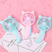 手压风扇创意卡通手持便携式 儿童手动小风扇幼儿园学生实用小礼品