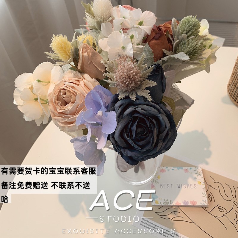 教师节花笔高档时尚玫瑰花笔手工创意实用送女老师礼品个性圆珠笔
