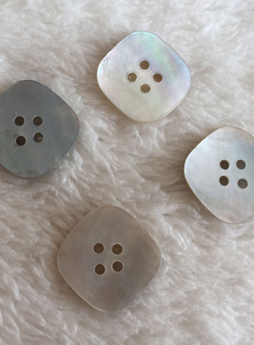 马氏贝壳钮扣薄片手工制作diy材料亮片心形梅花方形几何形配件