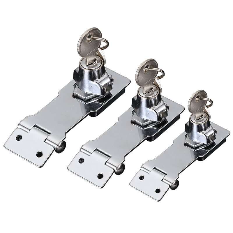 文件锁门锁扣搭扣老式门锁具抽屉锁自装柜子锁柜简易家用锁免开孔