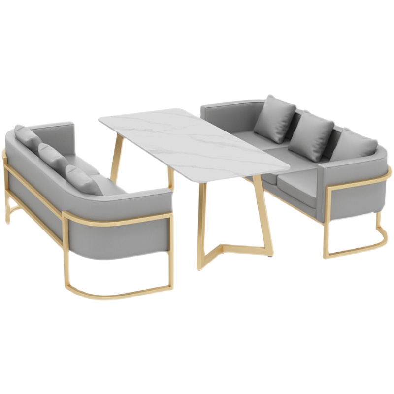 北欧咖啡厅奶茶店桌椅休闲洽谈酒吧清音乐餐吧商用西餐厅卡座沙发