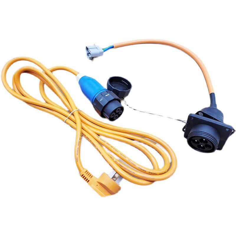 雷军L3电动汽车V8充电线瑞易R3S R5充电枪充电底座充电插头S6配件