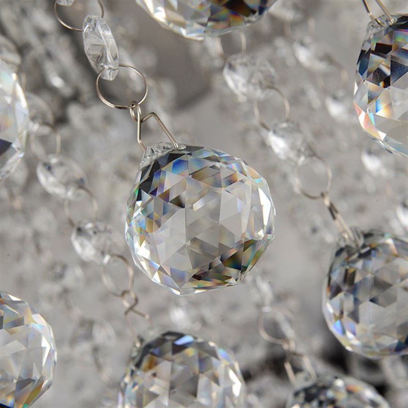 水晶羽毛吊灯LED客厅卧室灯吸顶灯浪漫温馨婚庆衣帽间服装店吊灯