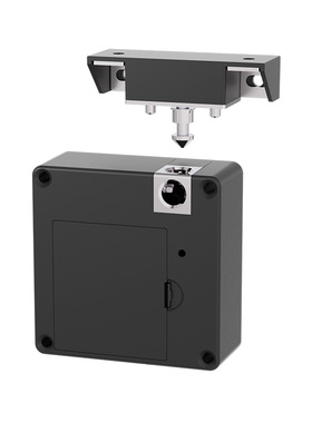 柜子门锁免打孔抽屉锁电子智能感应鞋柜 储物柜双开门衣柜隐形锁