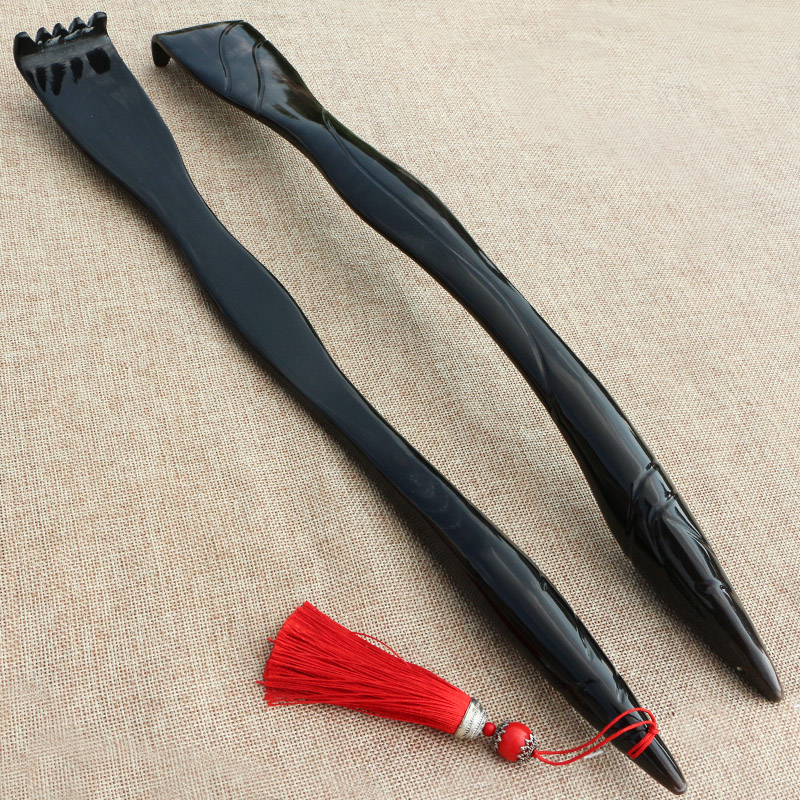 天然牛角不求人老头乐痒痒挠痒抓背穴位按摩解痒护肤 长38-50厘米