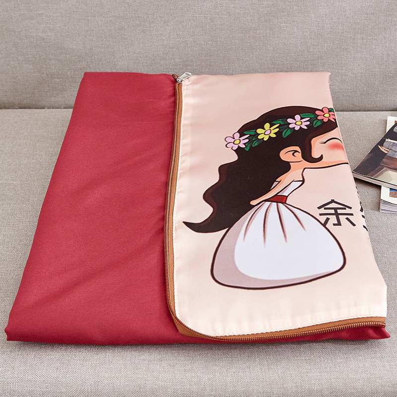 抱枕被子两用办公室午睡枕头毯沙发靠枕汽车靠垫折叠空调被夏凉被