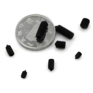 12.M2M2.5M359级紧定螺丝内六2机角无头螺钉米顶丝锥端基米M