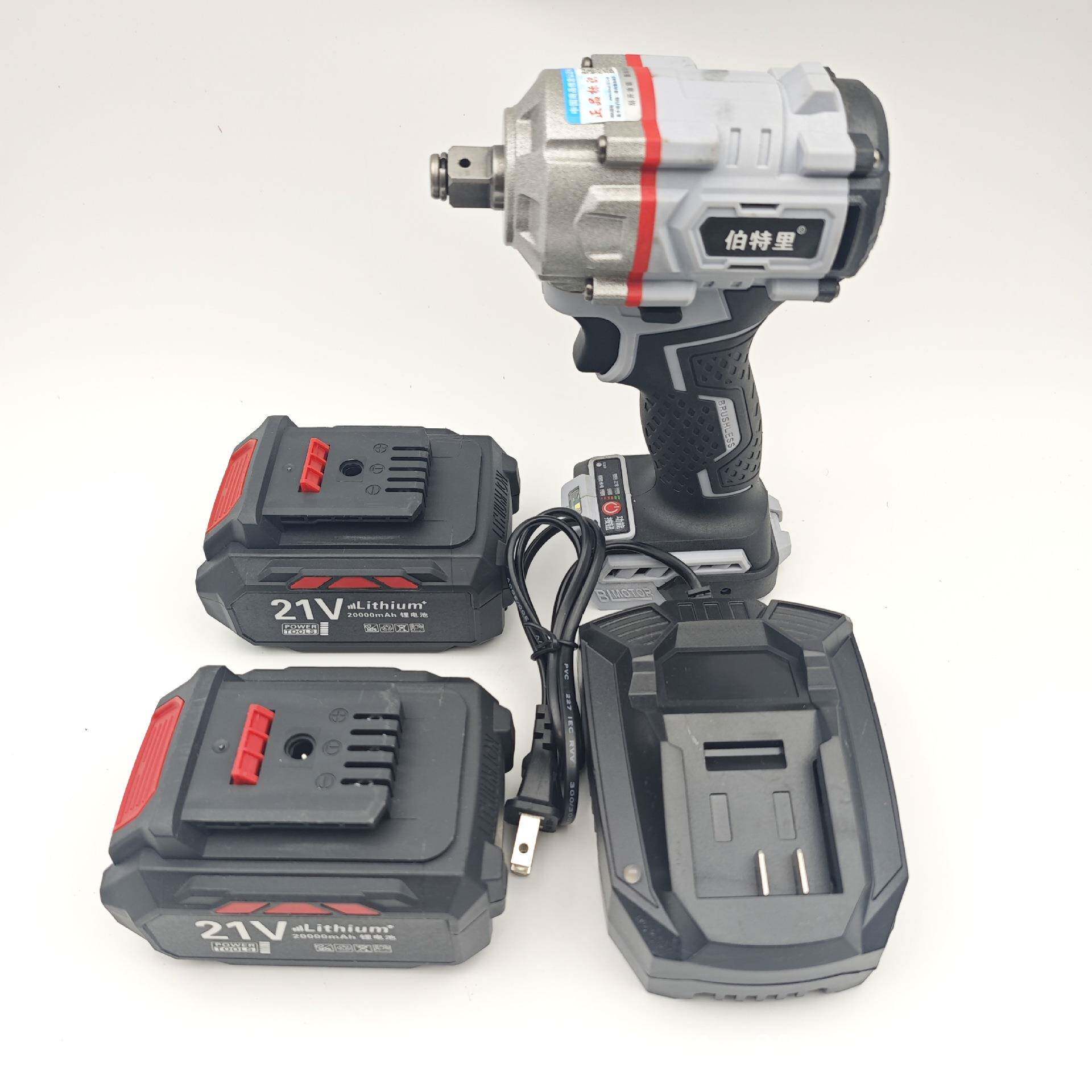 伯特款ECW轻便短扳手锂筒电扳里手冲击扳手架子工木工多功能套扳