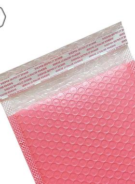 家直供粉共挤膜厂QQJ加厚气泡信封色袋防水服快递打包泡装沫袋现