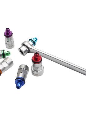 8件手套13922刹车分泵螺丝放油套筒扳手制动系油统气排气扳放排扳