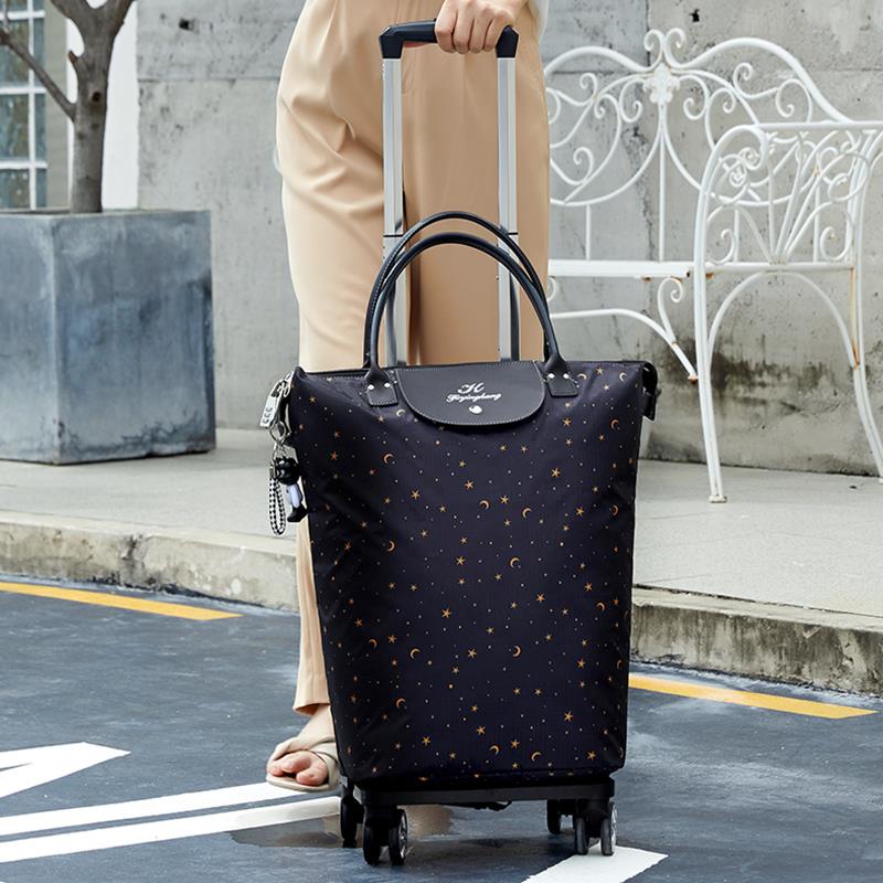 F76T8TJM9W物OR买菜拉车家用小拉车万向中老杆年轮人买菜超市购小