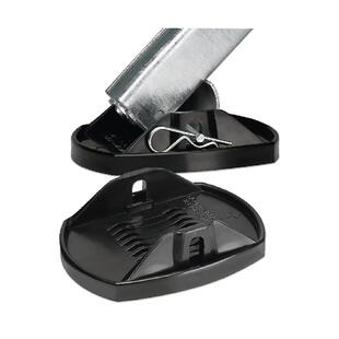 拖车千斤顶黑色脚撑下垫块房车衡稳QER定垫防沉重大平篷型车改装