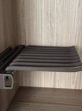 阻尼侧装防滑裤皱架衣服收拉纳抽屉加厚推型皮G-019A革防衣柜伸缩