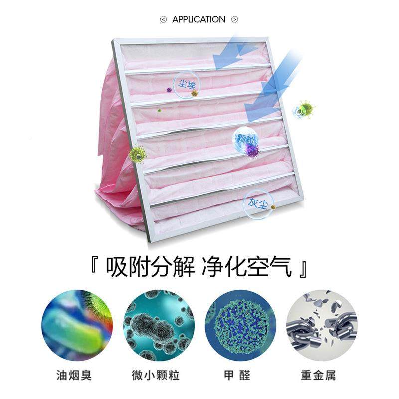袋式中效过滤器F5/Hc-01FF过6/F7/8F9除/尘大风量过滤袋中央空调