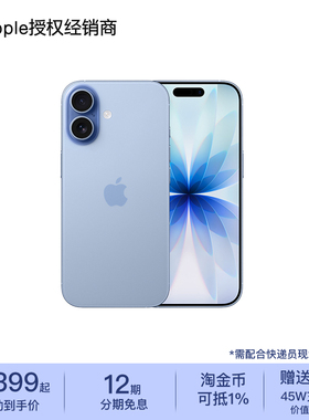 【12期免息】Apple/苹果 iPhone 17 手机  以旧换新至高补贴950元 需现场签收激活 正品保障 送赠品