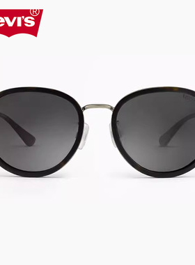 LEVI'S李维斯墨镜LS98020偏光蛤蟆镜男女防晒开车太阳镜圆形复古