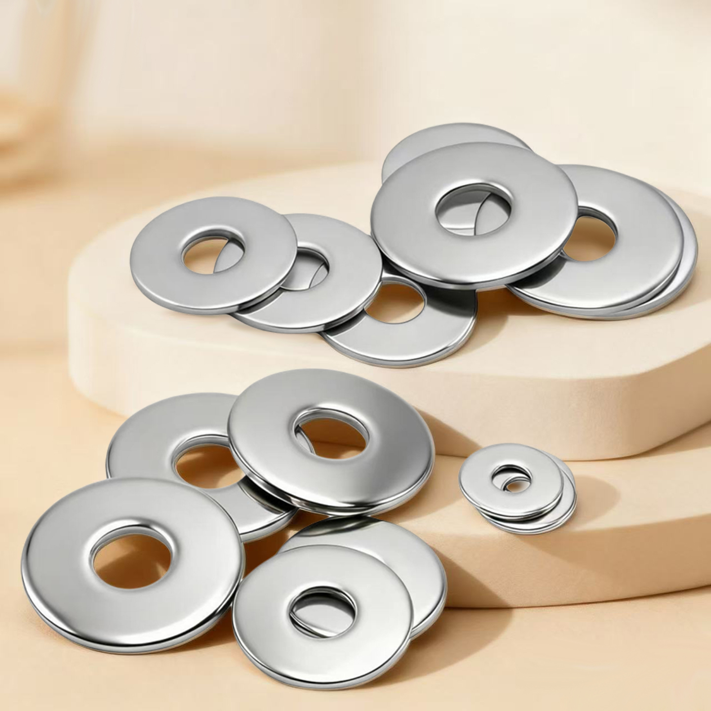 304不锈钢大平垫GB96垫圈DIN9021