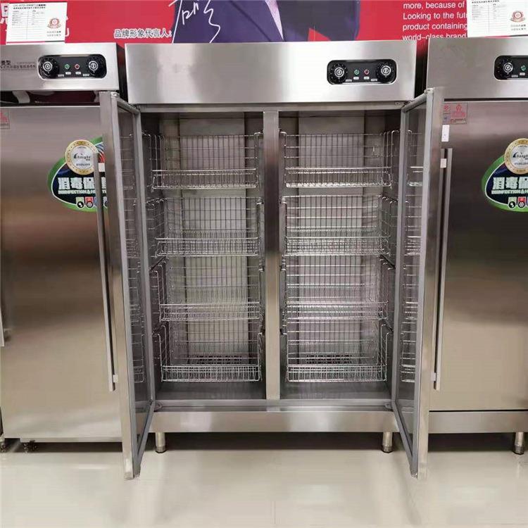 热风循环校消毒FJL商用食具高温食堂双门学幼柜儿园餐消毒柜现具