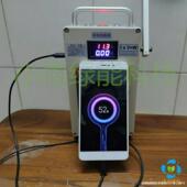 小宝型大功率手摇发电机手机电充电装 5V220V野外生旅小型大功救行