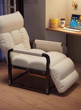 躺懒人电躺脑椅可可坐单人休沙发椅宿VLT舍靠背椅子午折叠椅办公