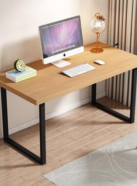 钢木脑桌家用电落生地卧书室电竞桌出RBY租房办公桌学宿舍写字桌