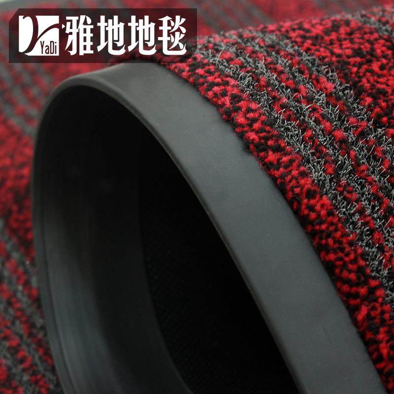 PC入户酒店尼龙进门地垫商地场V门QOC口o吸水防滑商用log毯