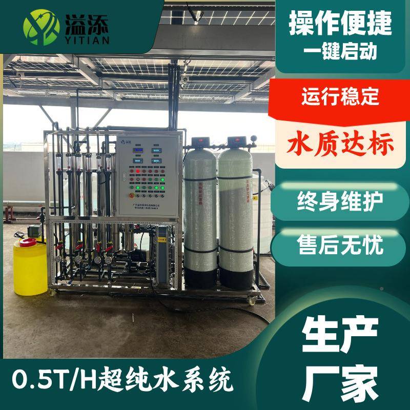 产水量0.欧5D吨每小时水质18兆水高纯水EDZBI超纯设备广东生产厂