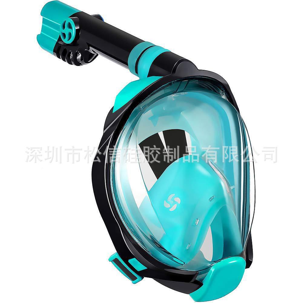 厂家直销浮潜罩2205新款浮潜面罩面成人潜水TIY面罩潜儿童浮面具