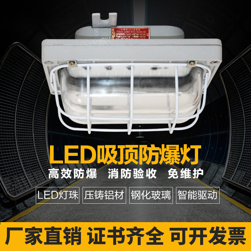 LED防爆吸顶灯三防防水防尘