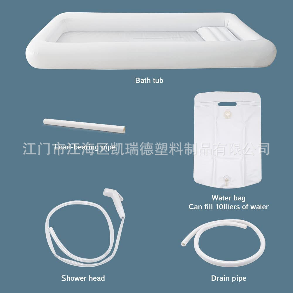 PVC充气洗澡床卧床失能护理