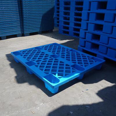 料网格塑九脚USW托盘01200*100*140单面防潮垫板叉车仓储塑料托盘