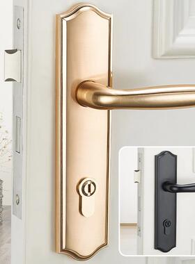 碧桂园卧室门门锁静音木室内把家用通用型房间ZIT门房门手机械锁