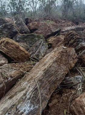 层石庭院别鱼池墅QOF假山流水瀑布设千景区施工计喷泉景观大型