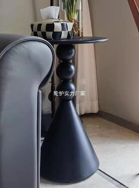 奶油简风沙发边几小茶几圆客厅桌子网红角床头边EWQ桌网红几极床