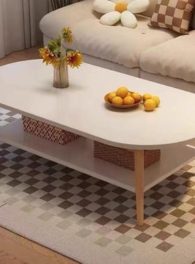 茶几客用小户型双层桌子简易出家卧租屋LNK用简约室创意沙发厅小