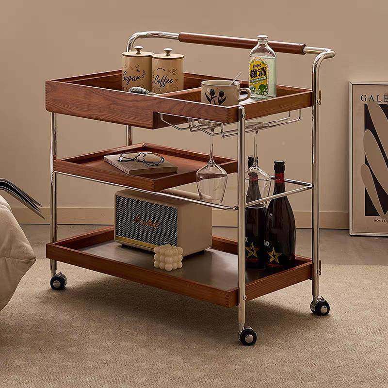 实风木复古中古小推车几DUY带轮客厅沙发小边茶几可动餐桌边置物,鲜花速递/花卉仿真/绿植园艺,其它园艺用品,淘宝优惠券,粉丝福利购,淘宝优惠卷