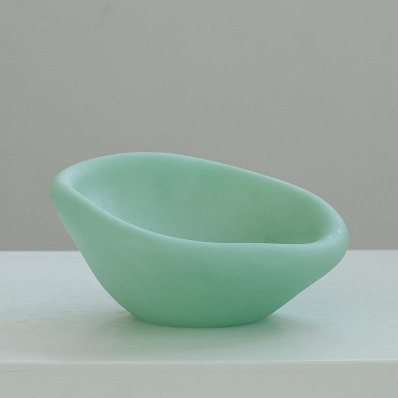 ZQH简约手工艺术不器规则面花盆花创意砂盆居家软猫装柜台台装饰