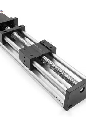 滑台模组E滚丝杠直线小套装ZSZ双光轴型电动珠升B降57步进电机工