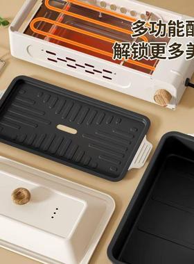 厂家直销电烧用烤炉家烤OXC烧架居家无烟电烤烤肉炉烤串电炉烧烤