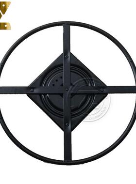 厂直家供金00mm全珠大圈转盘悠闲沙发转椅6底座底盘KFB五家具配件