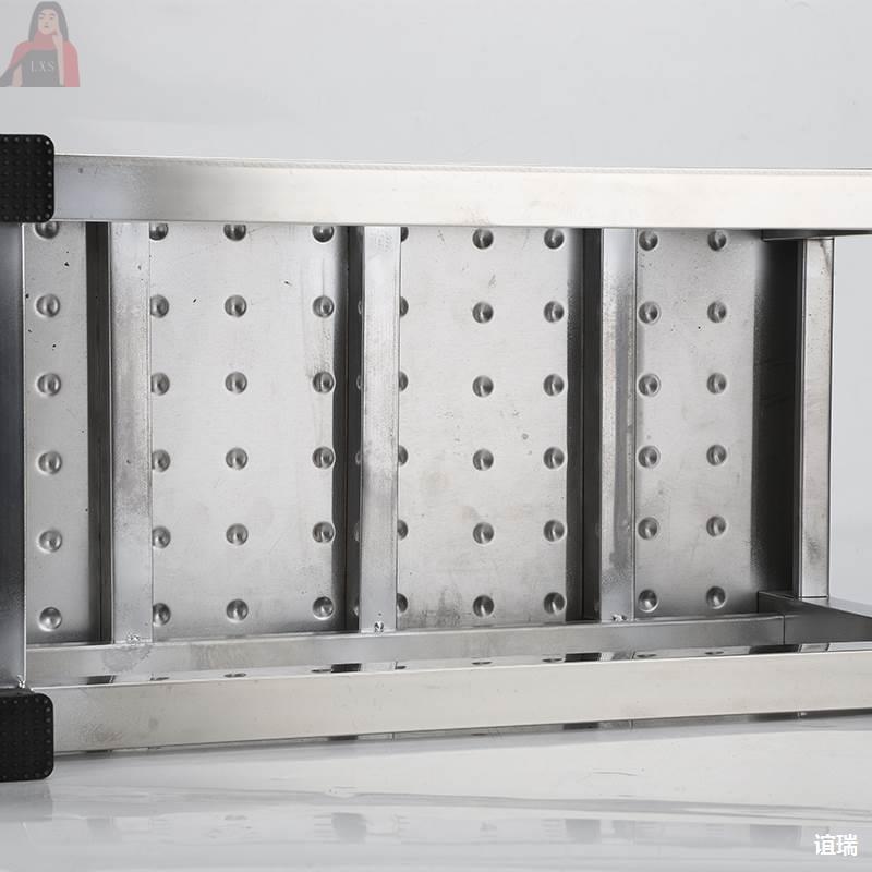 加厚VBF台用阶脚凳三层家梯凳单洗车台凳踏双室脚凳不锈钢304阶梯