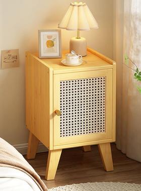 床头RGX柜家室床边窄置物架卧现代简约出租屋夹缝用柜小型收纳柜