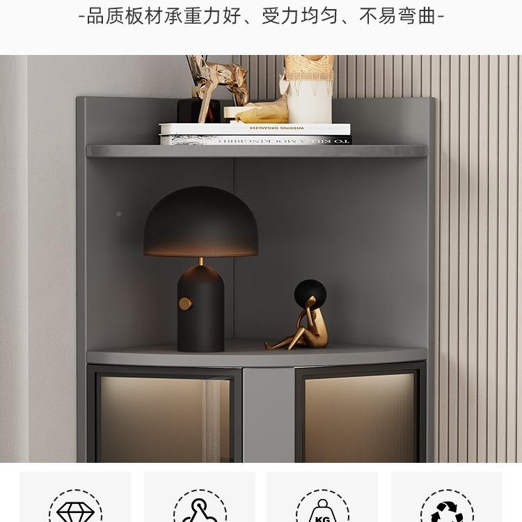 角柜转11743角墙客角柜厅收纳置柜边角柜靠墙三角柜柜拐角柜子角