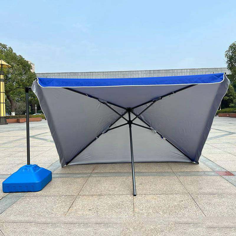 阳长方形户外遮阳伞户外广告印lo伞go大型商用太伞摆摊大XET雨伞