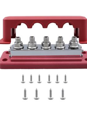 房车游艇改装车汇线排电路600VBMA大M电流流排10直接线螺柱排汇5