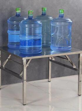 户外露营不锈钢家折叠桌出租屋用桌饭OQZ餐桌摆地摊大排吃档便携