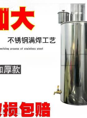 穿心回不壶钢柴火灶炉大容量烧农村柴火烟锈囱烟QLL管风炉水箱热