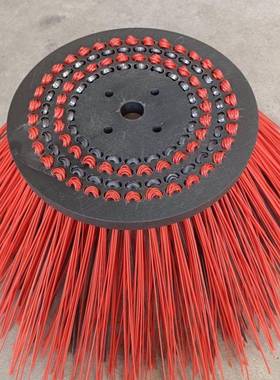 扫雪车滑移装载边圆盘刷装机丝载机扫路车刷加BIR钢混合丝刷子厂