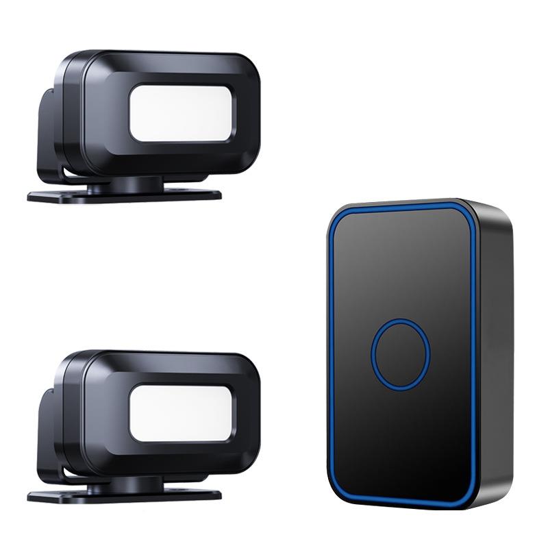 铺欢迎光感应器临PKM进门口迎门宾语音播报器分体式店铺店门铃提