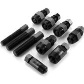 轮10件套汽车飞扳拔XC9368塑手拆卸工具专业汽修汽飞保工具轮分离